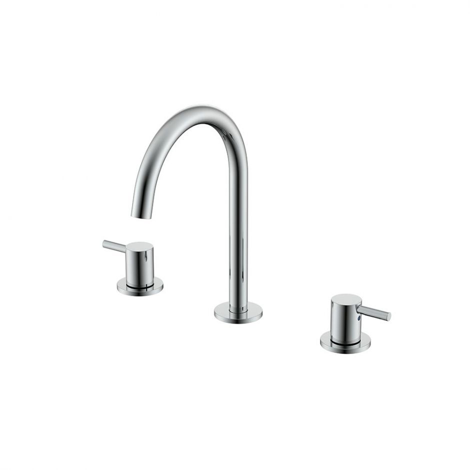 Смеситель для раковины настольный NEMO Round NM-2315 с донным клапаном ФОТО