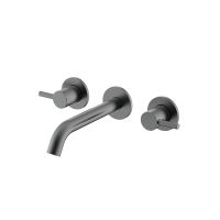 Смеситель встраиваемый настенный NEMO Round NM-2316 для раковины с донным клапаном схема 5