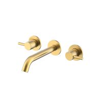 Смеситель встраиваемый настенный NEMO Round NM-2316 для раковины с донным клапаном схема 6