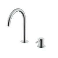 Смеситель для раковины NEMO Round NM-2318 высокий излив с донным клапаном схема 3