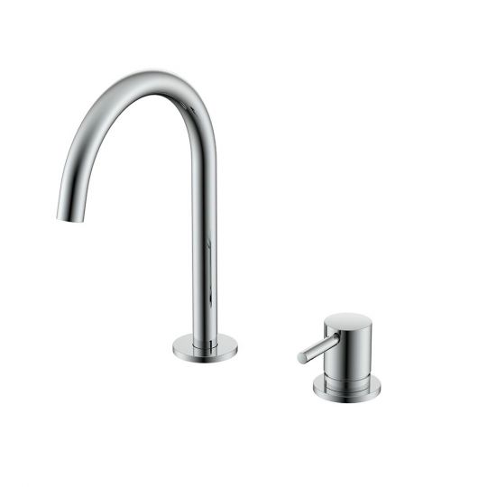 Смеситель для раковины NEMO Round NM-2318 высокий излив с донным клапаном схема 3