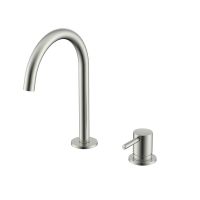 Смеситель для раковины NEMO Round NM-2318 высокий излив с донным клапаном схема 4