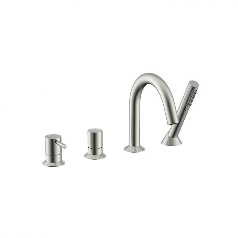 Смеситель на борт ванны NEMO Round NM-2352 на 4 отверстия ФОТО