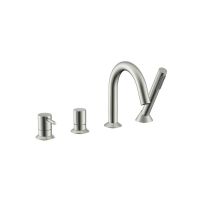 Смеситель на борт ванны NEMO Round NM-2352 на 4 отверстия схема 4