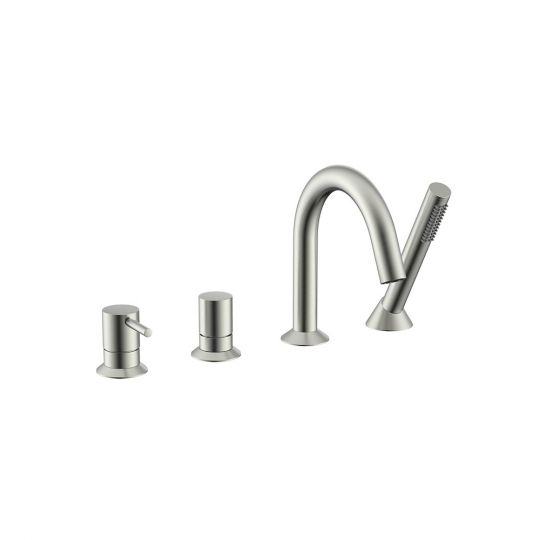 Смеситель на борт ванны NEMO Round NM-2352 на 4 отверстия схема 4