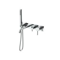 Смеситель встраиваемый для ванны NEMO Round NM-2353 настенный схема 2 Смеситель встраиваемый для ванны NEMO Round NM-2353 настенный схема 2