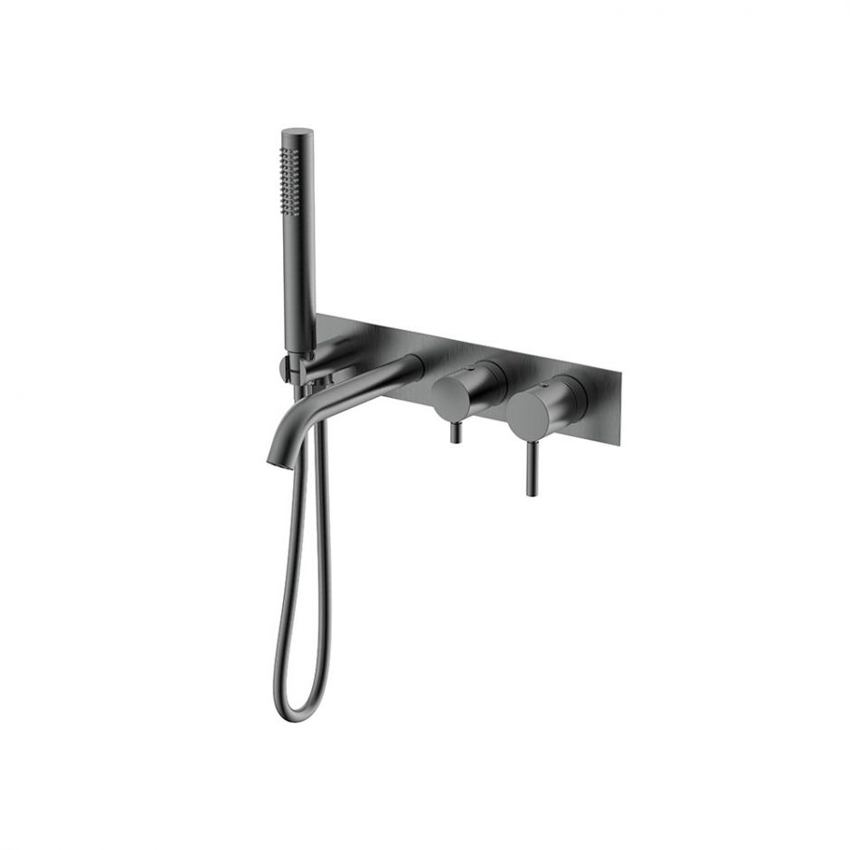 Смеситель встраиваемый для ванны NEMO Round NM-2353 настенный ФОТО