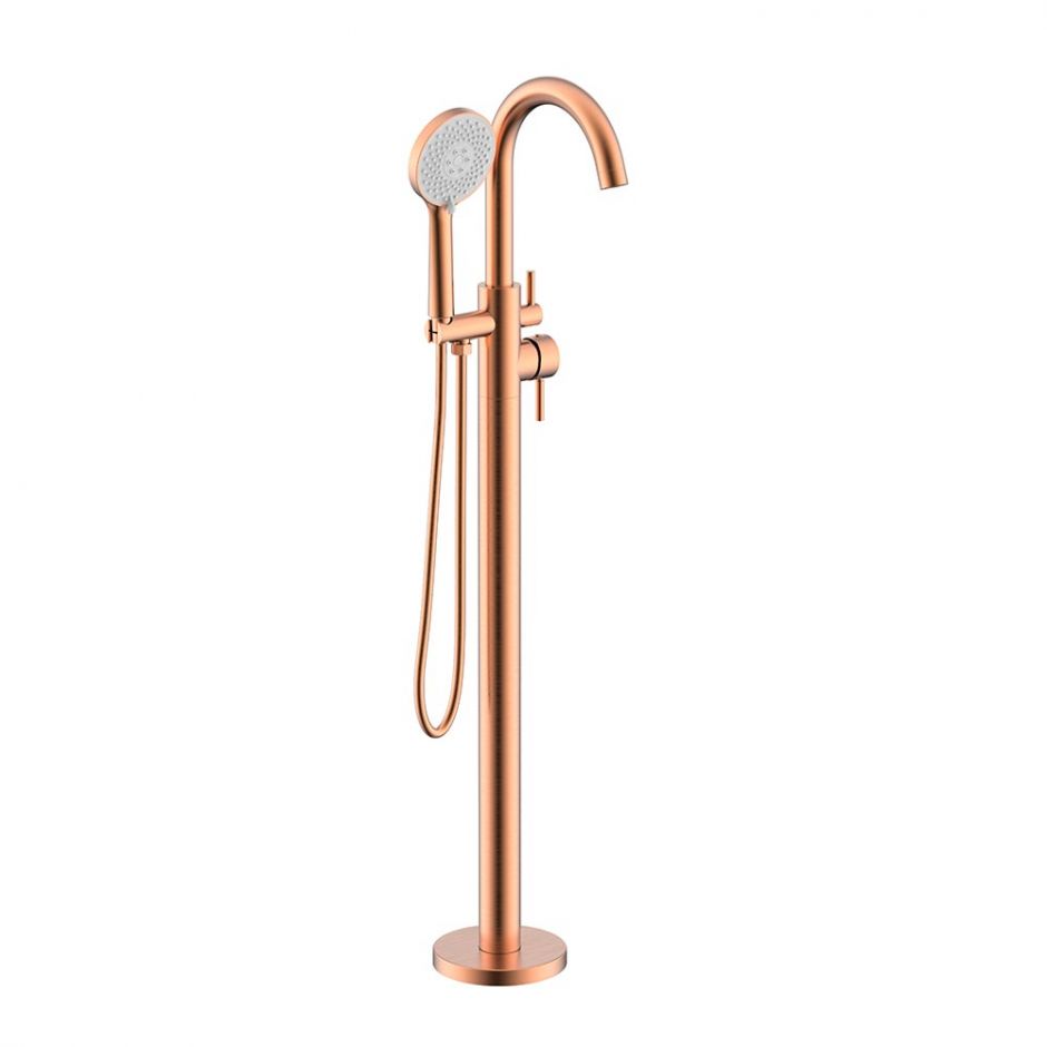 Изображение Напольный смеситель для ванны NEMO Round NM-2354