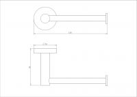 Держатель туалетной бумаги NEMO NM-C01052 схема 4