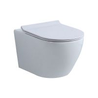 Крышка-сиденье Soft close NEMO 817B-2C белая глянцевая схема 1