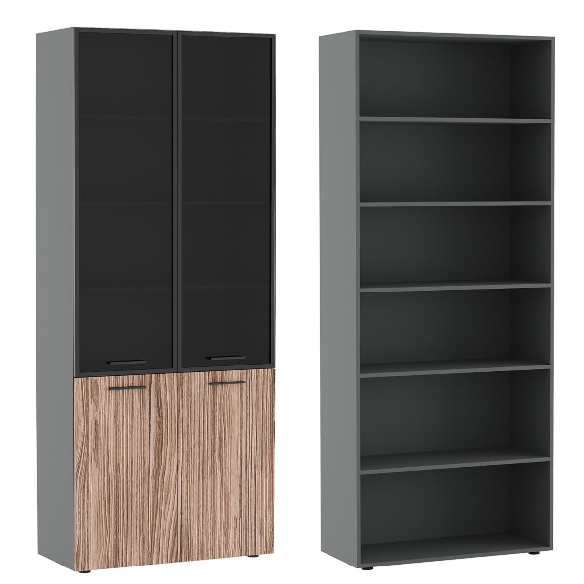 DLI372500 Шкаф для бумаг 90x41x218