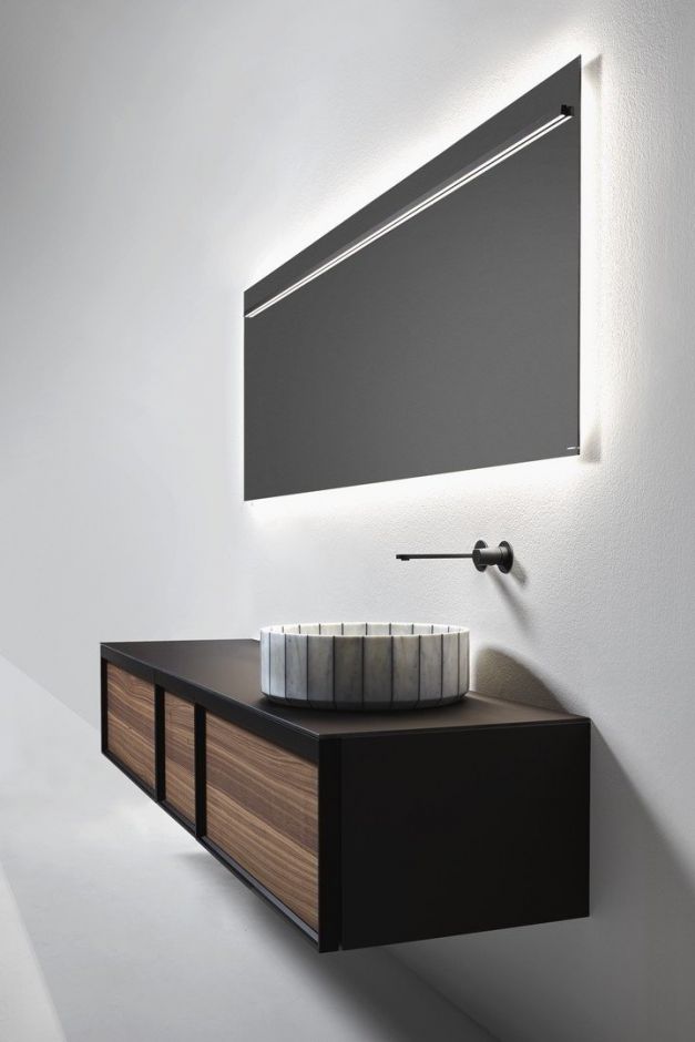 Раковина круглая из камня Antonio Lupi Lavabi FONTE диаметр 45 см ФОТО