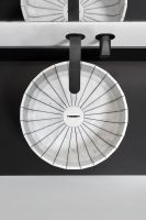 Раковина круглая из камня Antonio Lupi Lavabi FONTE диаметр 45 см схема 4