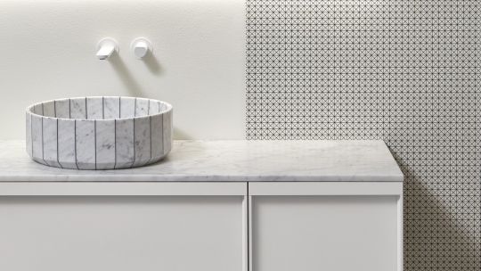 Раковина круглая из камня Antonio Lupi Lavabi FONTE диаметр 45 см схема 5