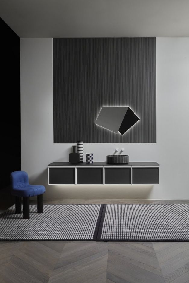 Раковина круглая из камня Antonio Lupi Lavabi FONTE диаметр 45 см ФОТО