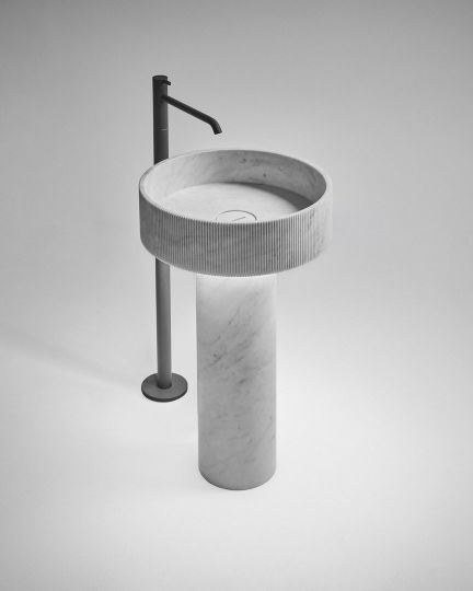 Раковина напольная Antonio Lupi Lavabi FILORIGO 47х47 см схема 2