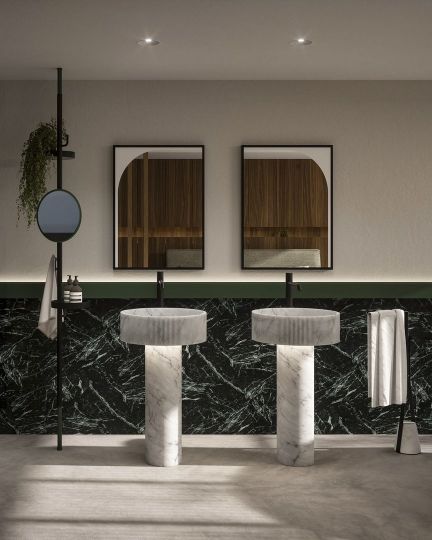 Раковина напольная Antonio Lupi Lavabi FILORIGO 47х47 см схема 15