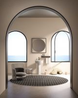 Раковина напольная Antonio Lupi Lavabi FILORIGO 47х47 см схема 16