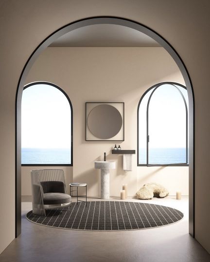 Раковина напольная Antonio Lupi Lavabi FILORIGO 47х47 см схема 16