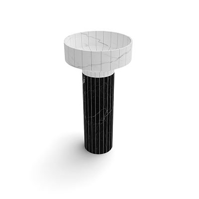 Раковина напольная из мрамора Antonio Lupi Lavabi 024 45х45 см цена от 1 756 525 ₽ Фото Раковина напольная из мрамора Antonio Lupi Lavabi 024 45х45 см