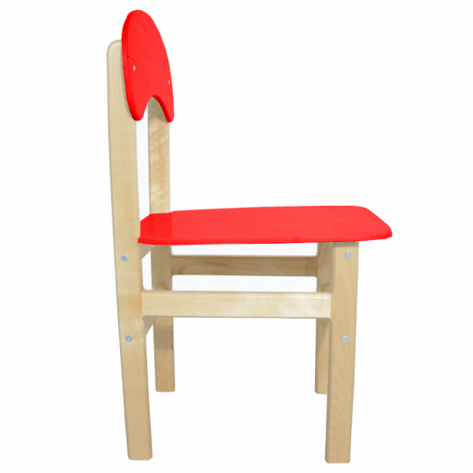 Стул для детского сада нерегулируемый Эко (Красный)