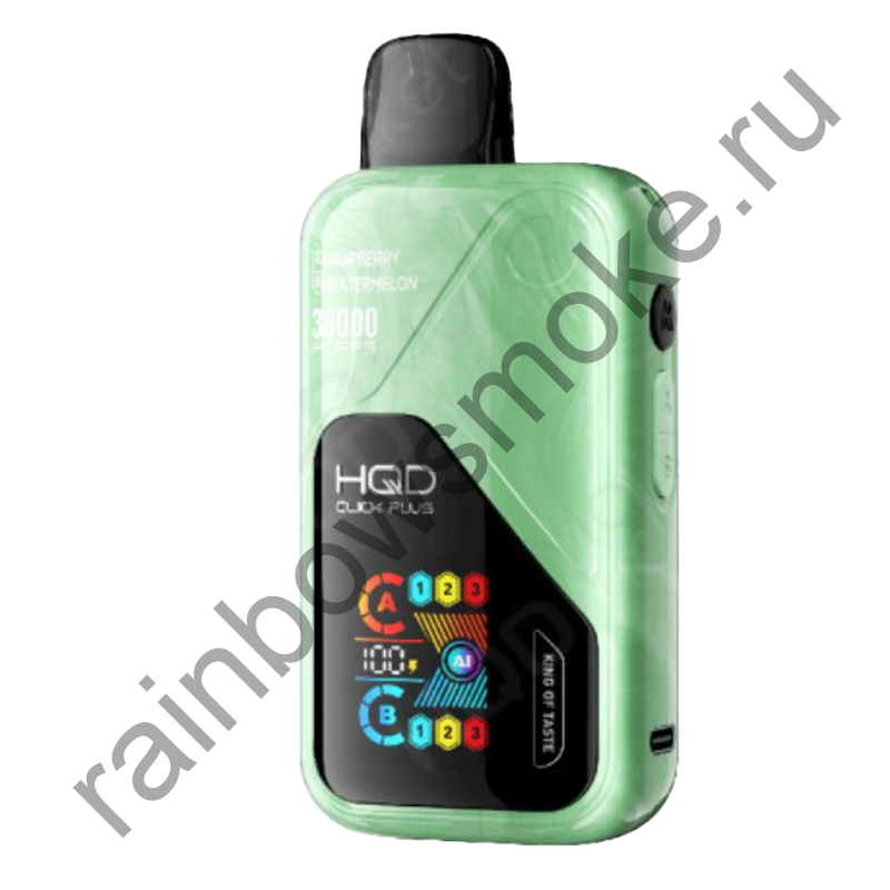 HQD Click Plus 30000 - Арбуз + Ледяная Мята (Watermelon Icy Mint)