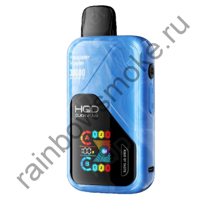 HQD Click Plus 30000 - Черника Вишня (Blueberry Cherry)