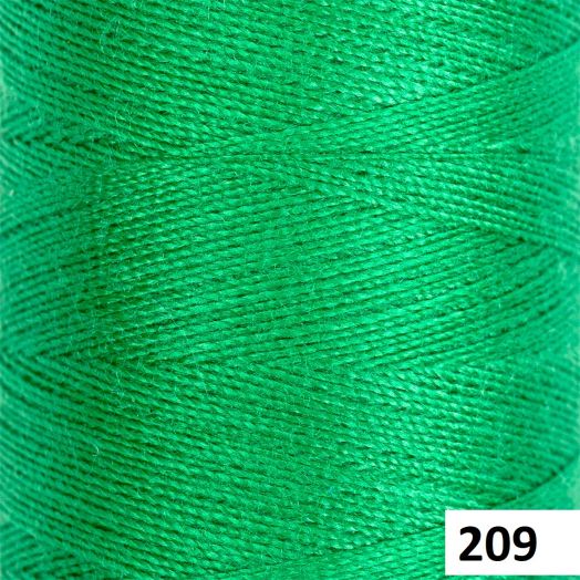 Нитки GAMMA бытовые швейные 40/2 365 м. Зеленые оттенки (G.40/2.Зеленый)