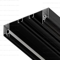 Скрытый карниз Gips-SK52 чёрный