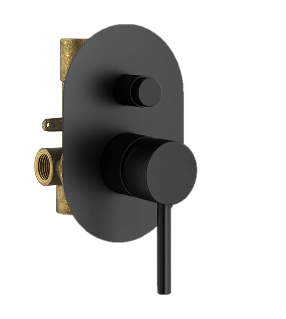 Комплект встраиваемого смесителя Plumberia Selection IXO KIT1001 для душа с внутренней частью 2 выхода ФОТО