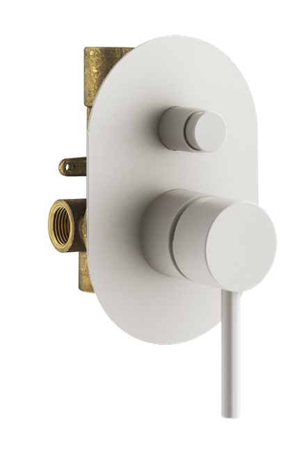 Комплект встраиваемого смесителя Plumberia Selection IXO KIT1001 для душа с внутренней частью 2 выхода ФОТО