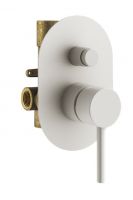 Комплект встраиваемого смесителя Plumberia Selection IXO KIT1001 для душа с внутренней частью 2 выхода схема 4