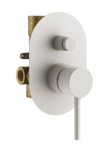 Комплект встраиваемого смесителя Plumberia Selection IXO KIT1001 для душа с внутренней частью 2 выхода схема 4