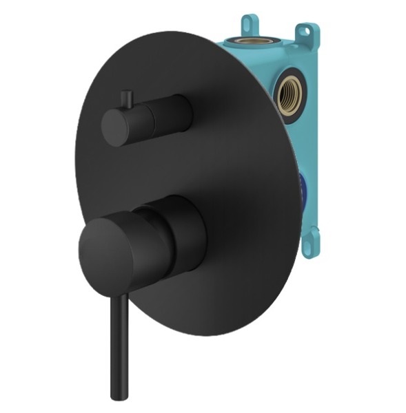 Комплект встраиваемого смесителя Plumberia Selection IXO KIT1901 для душа с внутренней частью INT9036 на 2-3 выхода ФОТО