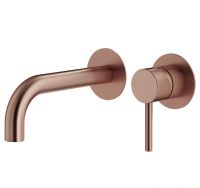 Комплект встраиваемого смесителя Plumberia Selection IXO KITXO1135210 для раковины излив 210 мм накладка диаметр 70 мм внутренняя часть INT1135 в комплекте схема 5