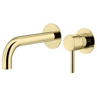 Комплект встраиваемого смесителя Plumberia Selection IXO KITXO1135210 для раковины излив 210 мм накладка диаметр 70 мм внутренняя часть INT1135 в комплекте схема 6