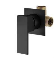 Комплект встраиваемого смесителя Plumberia Selection TAG KITTG1135 для душа 1 выход накладка 70х70 мм внутренняя часть INT1135 в комплекте схема 3