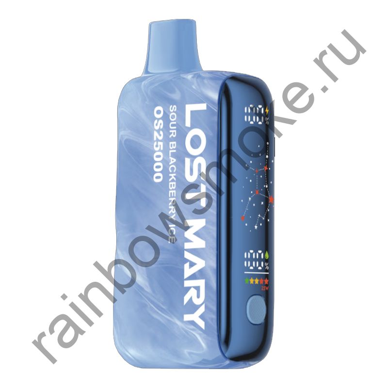 Lost Mary OS 25000 - Кислая Ежевика Лёд (Sour Blackberry Ice)