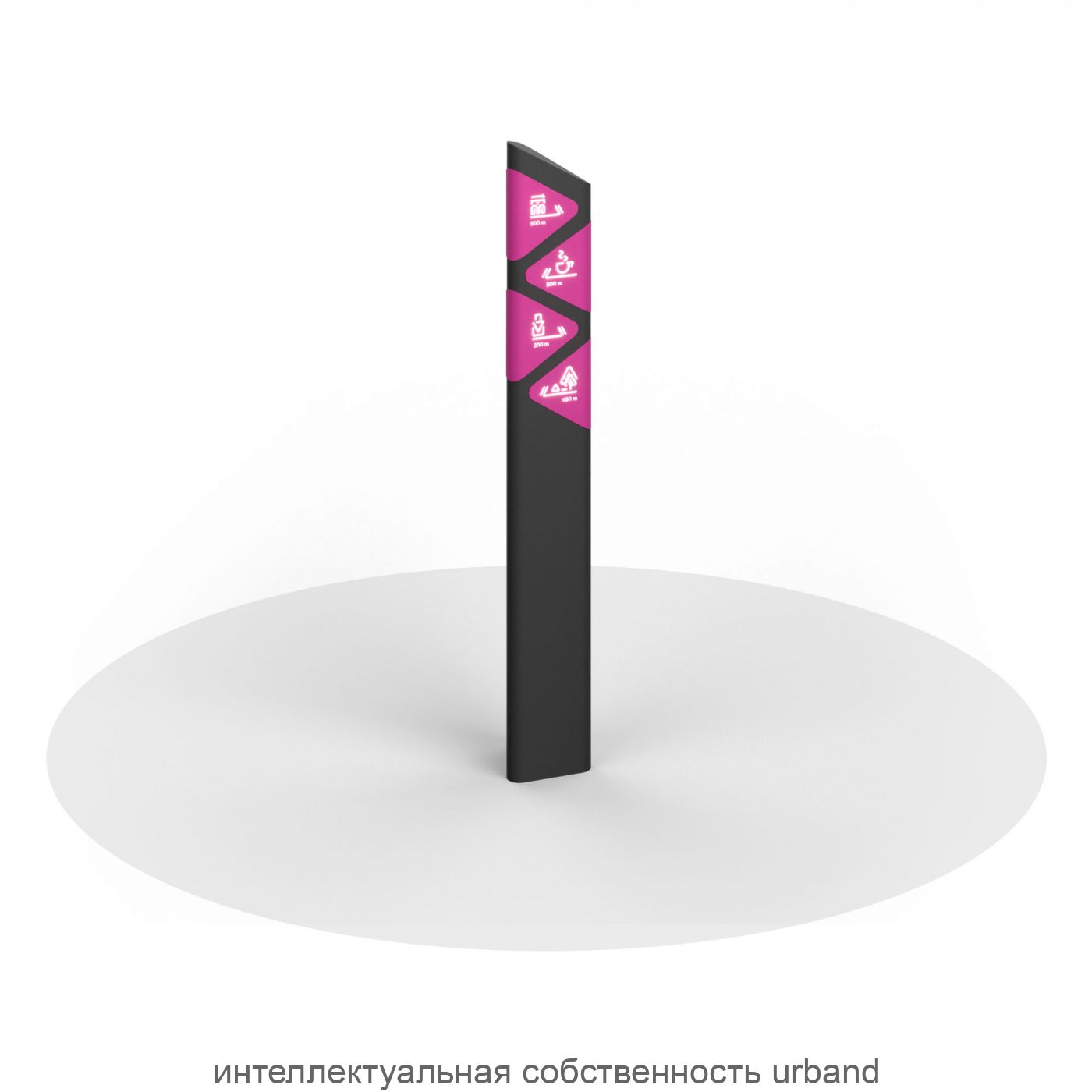 ИНФОРМАЦИОННЫЙ СТОЛБ «METRIX 1»