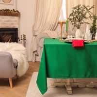 Скатерть новогодняя "Этель" New year collection 146х110 см, цвет зелёный, 100% хл, саржа 190 г/м2