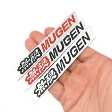 Эмблема Mugen, цвета и формы надписей на выбор