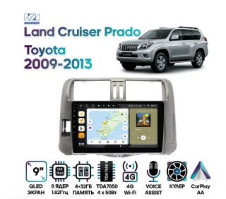 Wide Media MT9006QU-4/32 Toyota Land Cruiser Prado 2009-13 для авто без усилителя