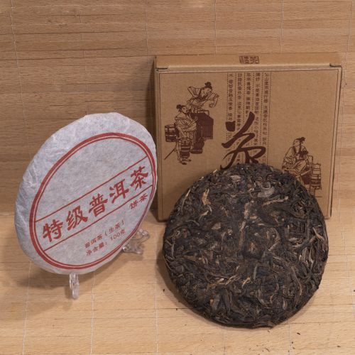 ПУЭР(ШЕН)ЗЕЛЕНЫЙ Блин 100 гр 2008 г(Фермерский чай)