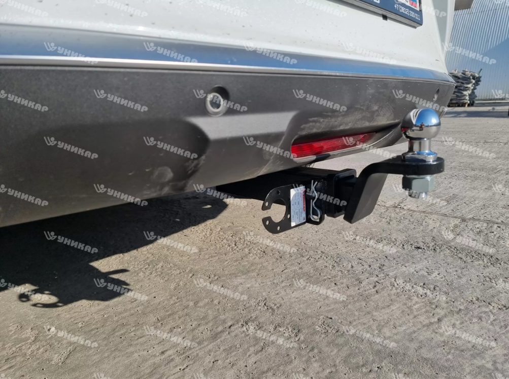 Фаркоп "Уникар" EXEED TXL под квадрат