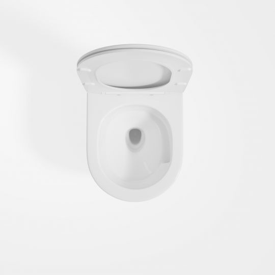 Унитаз подвесной Vincea Evo VT1-34ST , цвет белый, ультратонкое soft-close сиденье схема 4