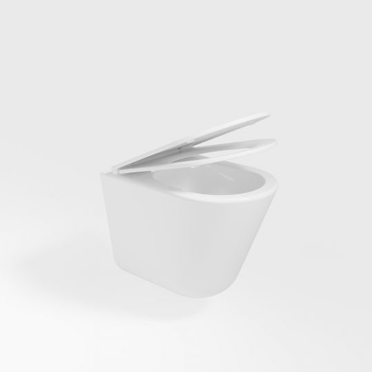 Унитаз подвесной Vincea Vito VT1-23T Tornado, ультратонкое soft-close сиденье схема 6