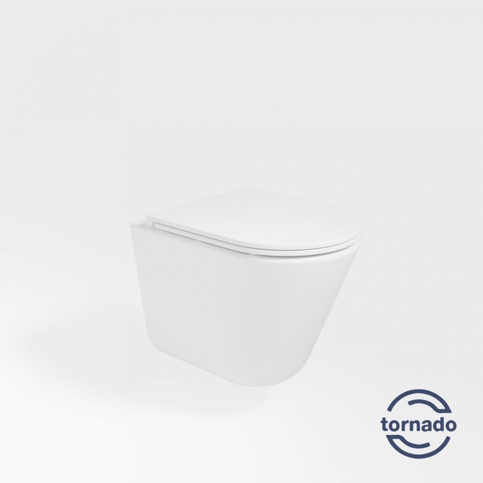 Унитаз подвесной Vincea Vito VT1-23T Tornado, ультратонкое soft-close сиденье