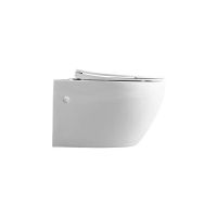 Унитаз подвесной Vincea INTERO VT1-21 безободковый, ультратонкое soft-close сиденье схема 3