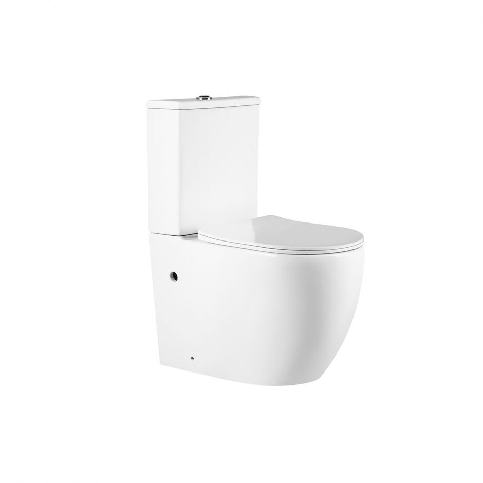 Изображение Унитаз-компакт Vincea Evo VT2-34, механизм слива Geberit, ультратонкое сиденье soft close