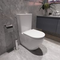 Унитаз-компакт Vincea Globo VT2-14T Tornado, белый, ультратонкое сиденье soft-close, P-trap схема 8